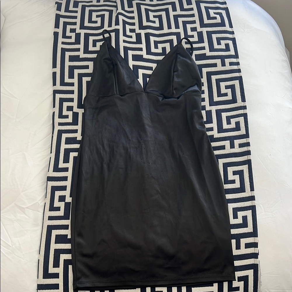 Stella Laguna Beach Black Bustier Camisole Dress